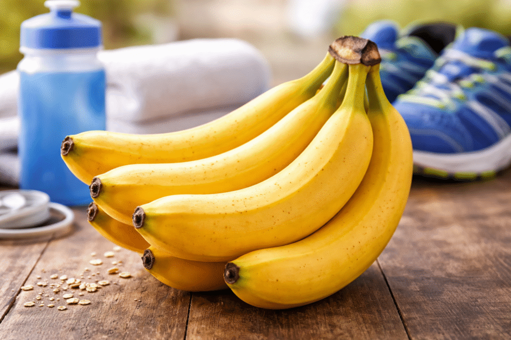 banana antes da corrida alimento para energia pre treino corrida feminina